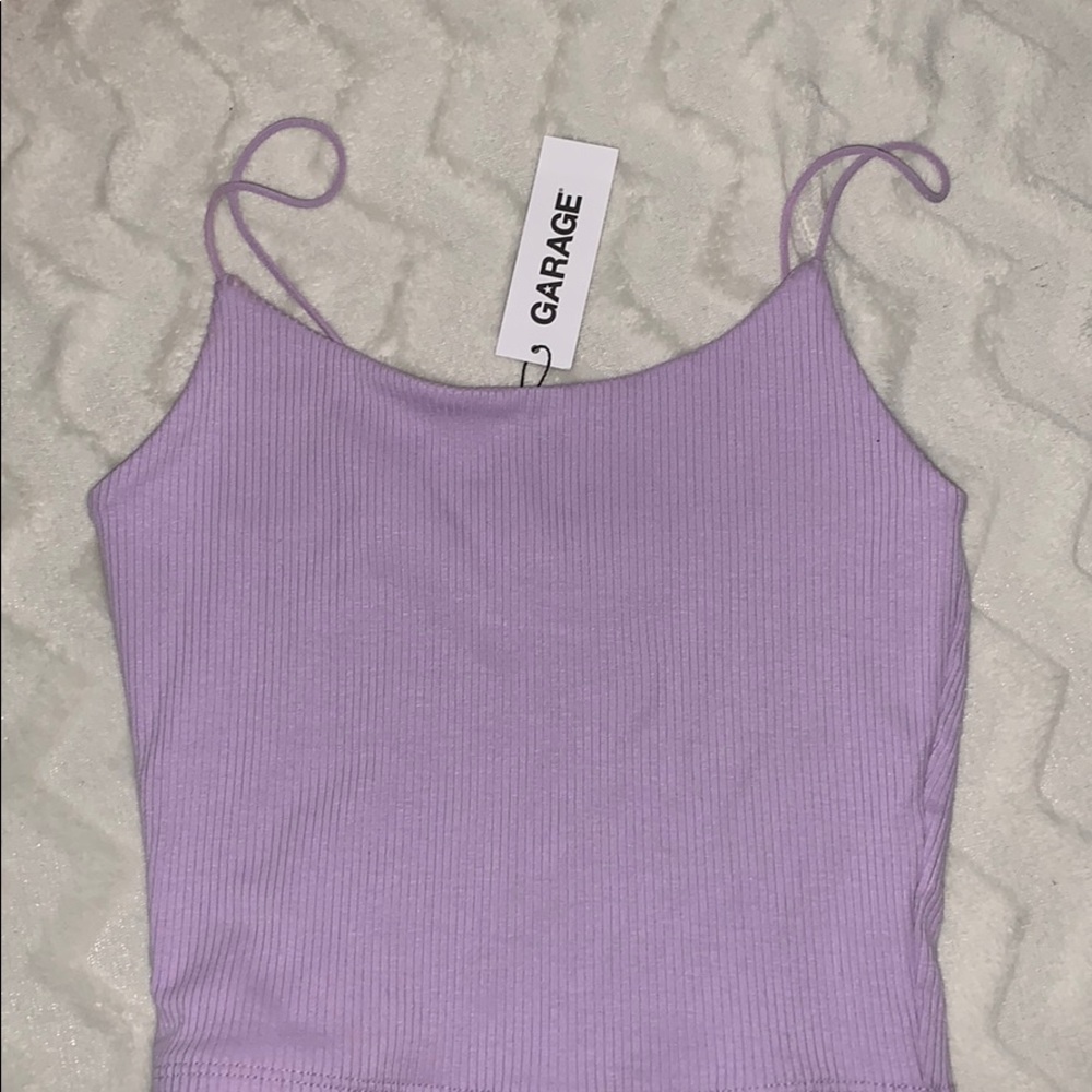 Purple tank top